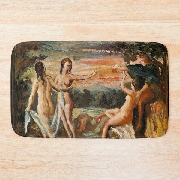 Item preview, Judgement of Paris by Paul Cézanne: Post Impressionist Bathers Poster designed and sold by artofuniverse.