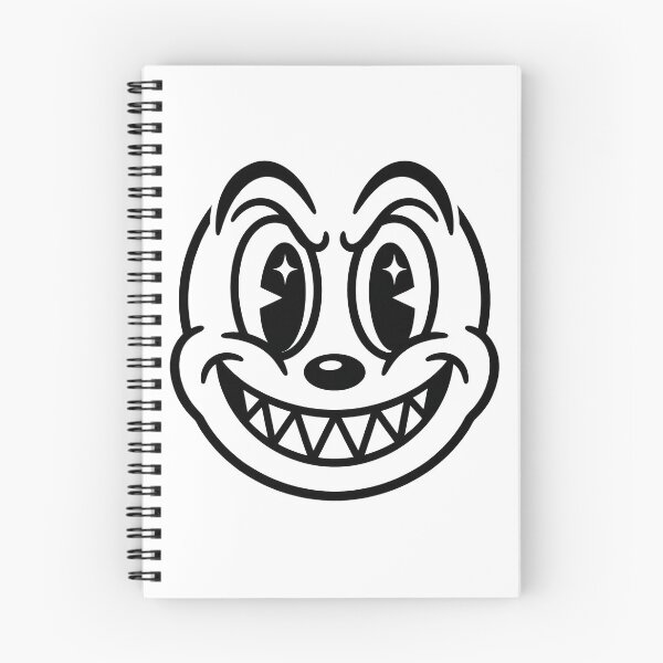Item preview, Retro 30s Cartoon Character Face - Creepy Cute Star Eyes Graphic designed and sold by seven things shop.
