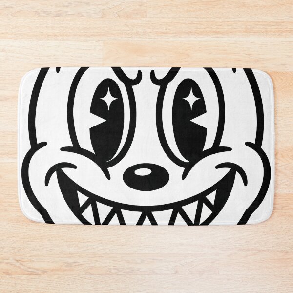 Item preview, Retro 30s Cartoon Character Face - Creepy Cute Star Eyes Graphic designed and sold by seven things shop.