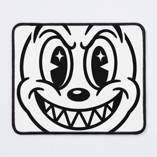Item preview, Retro 30s Cartoon Character Face - Creepy Cute Star Eyes Graphic designed and sold by seven things shop.