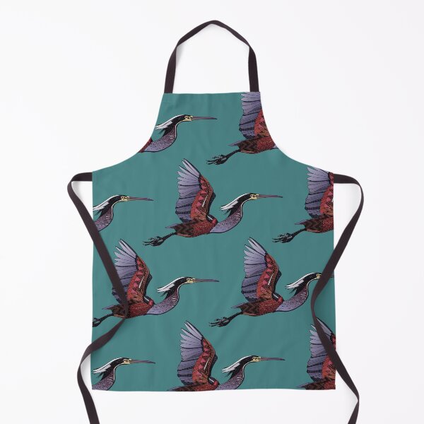 Item preview, Agami heron teal designed and sold by scrummy.
