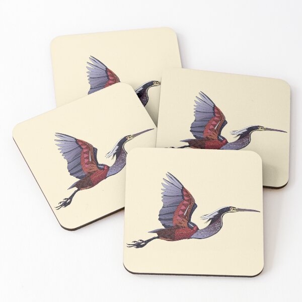 Item preview, Agami heron parchment designed and sold by scrummy.