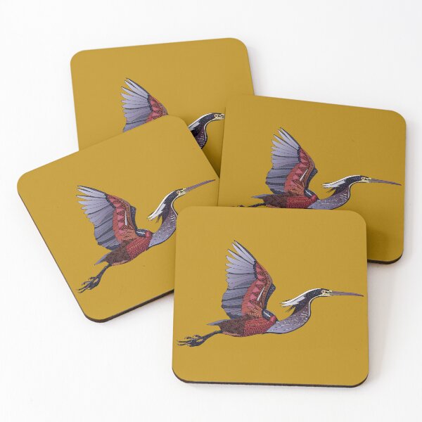 Item preview, Agami heron gold designed and sold by scrummy.