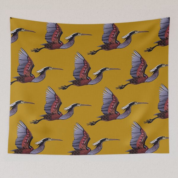 Item preview, Agami heron gold designed and sold by scrummy.