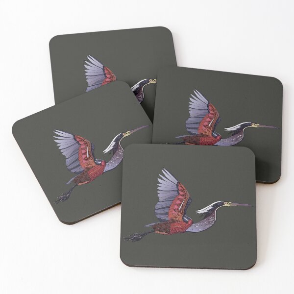 Item preview, Agami heron dark designed and sold by scrummy.