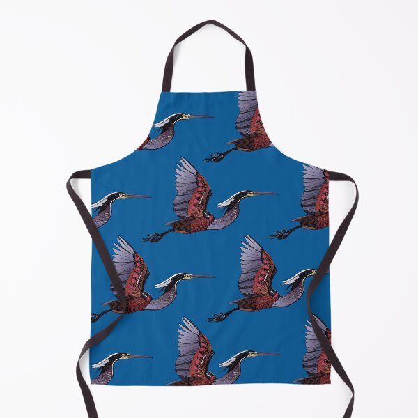 Item preview, Agami heron cobalt designed and sold by scrummy.