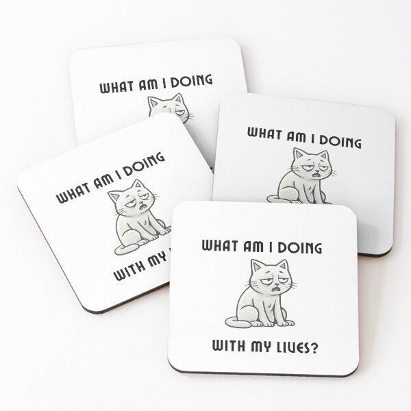 Item preview, Snowy What am I Doing With my Lives? designed and sold by TinyTyrantCo.