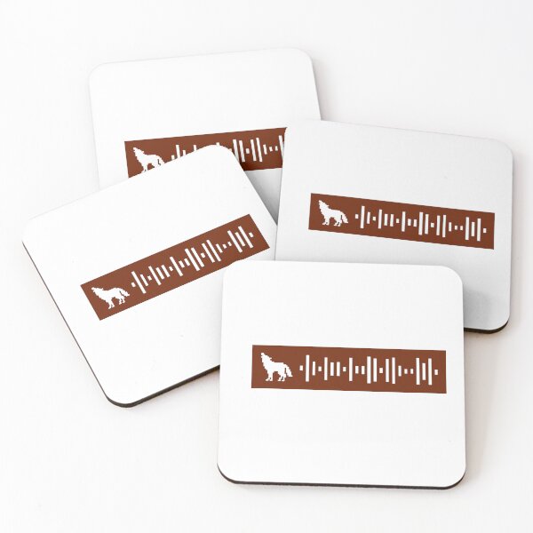 Item preview, Stray Kids Escape Spotify Code with pixel wolf designed and sold by crown_art.