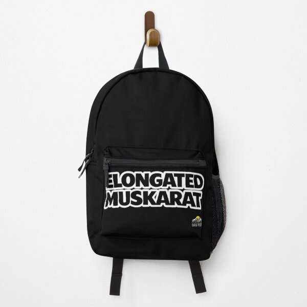 Item preview, Funny Elongated Muskarat Meme Typography designed and sold by NOMISKISAW.