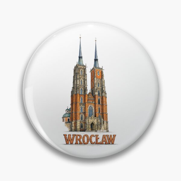 Item preview, Wroclaw Cathedral Urban Sketch designed and sold by Vittorio Magaletti.