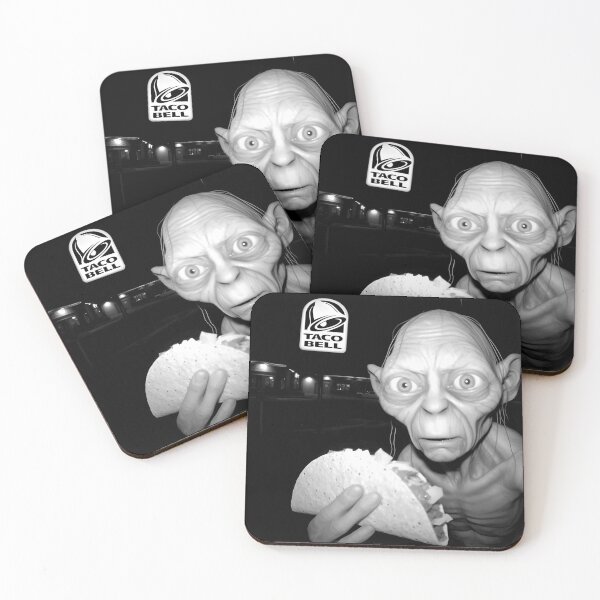 Item preview, Goblin & Taco Ring, Movie Meme , Precious Taco, Movie , Golum Foodie designed and sold by DorikoKazan.