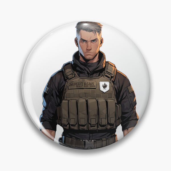 Item preview, Operators Corner Team House Tactical Badge Design designed and sold by GeoWhimsy Studio.