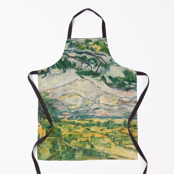 Aperçu de l'œuvre La Montagne Sainte Victoire de Paul Cézanne : Paysage postimpressionniste Poster créée et vendue par artofuniverse.