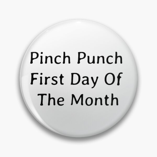 Item preview, Pinch Punch First Day Of The Month designed and sold by Pastel-Love.