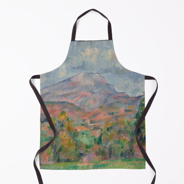 Aperçu de l'œuvre La Montagne Sainte Victoire de Paul Cézanne : Paysage postimpressionniste Poster créée et vendue par artofuniverse.