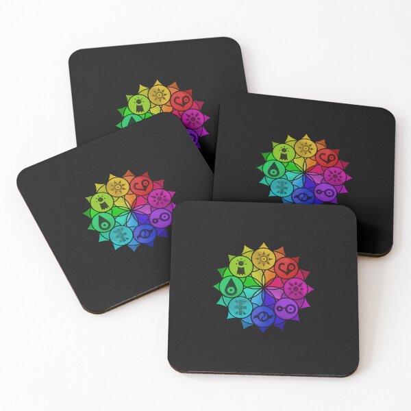 Item preview,  Digimon Crests Mandala designed and sold by Moody01.