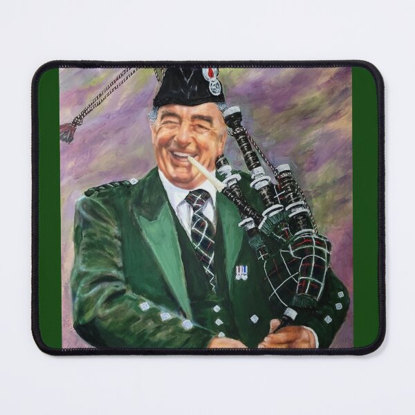 Item preview, Mac the Happy Piper designed and sold by Mackenzie Moulton International Artist .