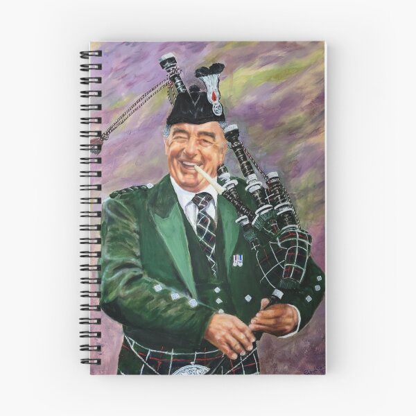 Item preview, Mac the Happy Piper  designed and sold by Mackenzie Moulton International Artist .