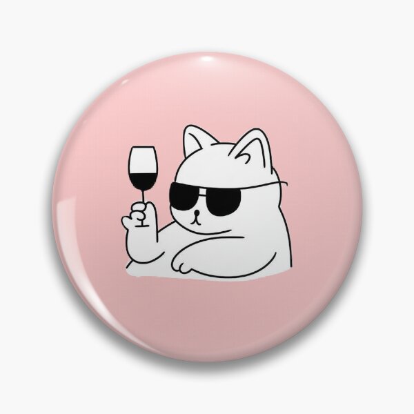 Artikelvorschau, Katze verträgt Wein entworfen und verkauft von shreyav.