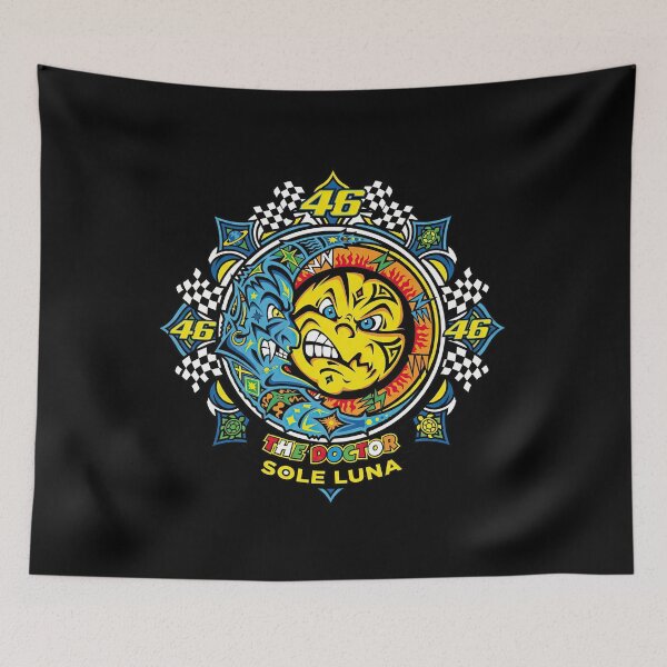 Item preview, Valentino Rossi Champion Aura Racing Illustration designed and sold by enzoade.