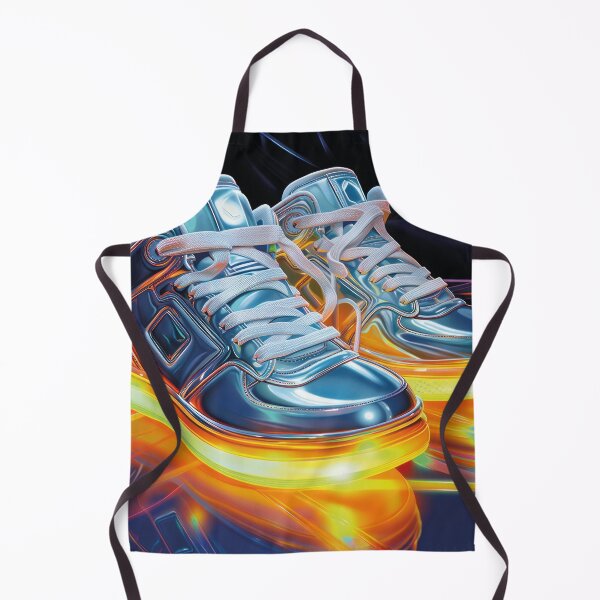 Item preview, Futuristic cyberpunk sneakers with neon glow effect designed and sold by Mauswohn.
