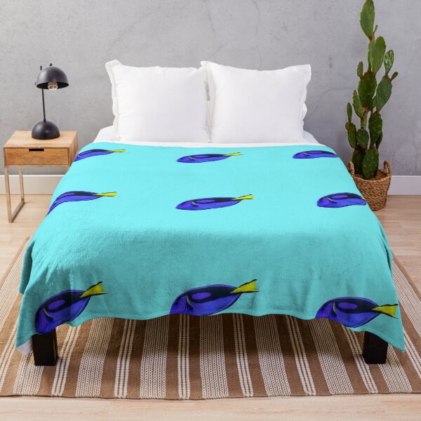 Item preview, Blue Fish with Yellow Tail designed and sold by StylishDecor.