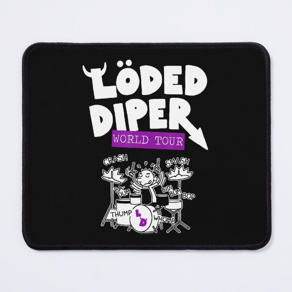 Item preview, Diary Of A Wimpy Kid Loded Diper Band World Tour Funny designed and sold by ayboxkohure.