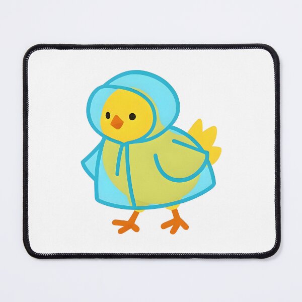 Item preview, Chicken in a raincoat designed and sold by PrintLabStudio.