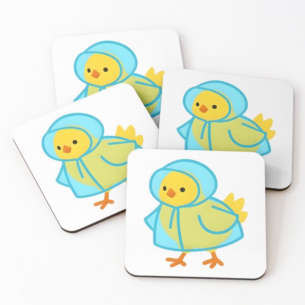 Item preview, Chicken in a raincoat designed and sold by PrintLabStudio.