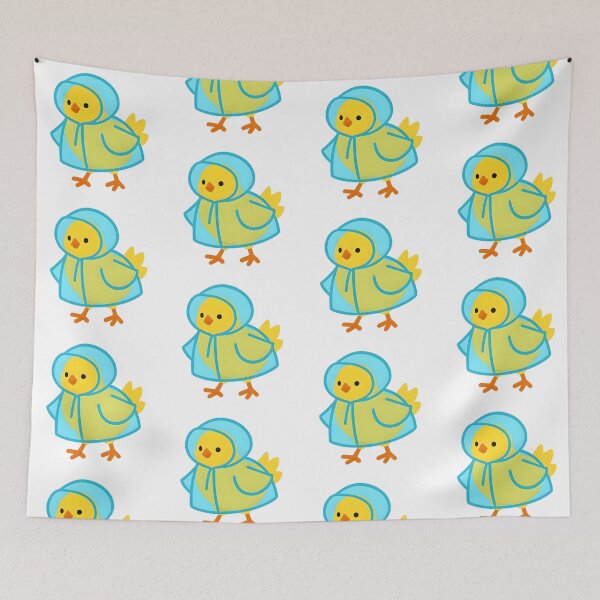 Item preview, Chicken in a raincoat designed and sold by PrintLabStudio.