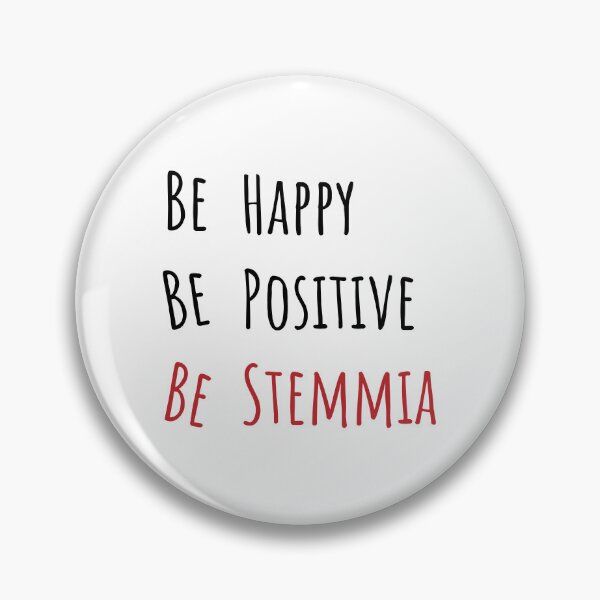 Item preview, Be Happy, Be Positive, Be Stemmia designed and sold by Free-Cat.