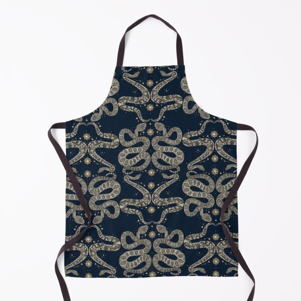 Item preview, celestial snakes indigo designed and sold by scrummy.