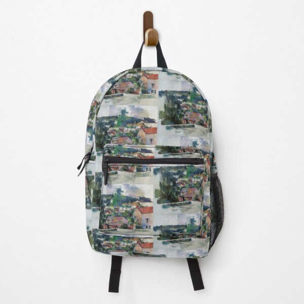 Item preview, Landscape by Paul Cézanne: Post Impressionist Village Hillside Print designed and sold by artofuniverse.