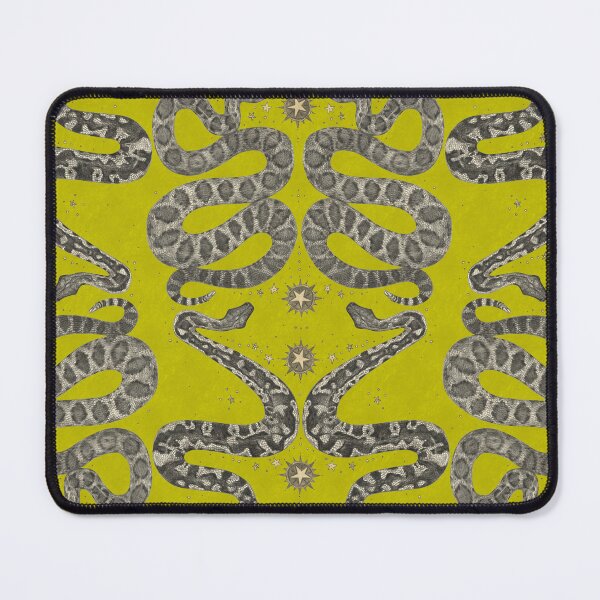 Item preview, celestial snakes chartreuse designed and sold by scrummy.