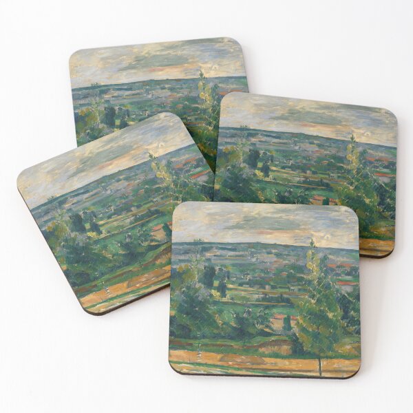 Item preview, Landscape From Jas De Bouffan by Paul Cézanne: Post Impressionist Landscape Print designed and sold by artofuniverse.