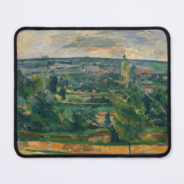 Item preview, Landscape From Jas De Bouffan by Paul Cézanne: Post Impressionist Landscape Print designed and sold by artofuniverse.