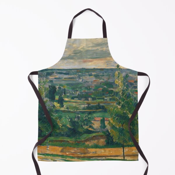 Item preview, Landscape From Jas De Bouffan by Paul Cézanne: Post Impressionist Landscape Print designed and sold by artofuniverse.
