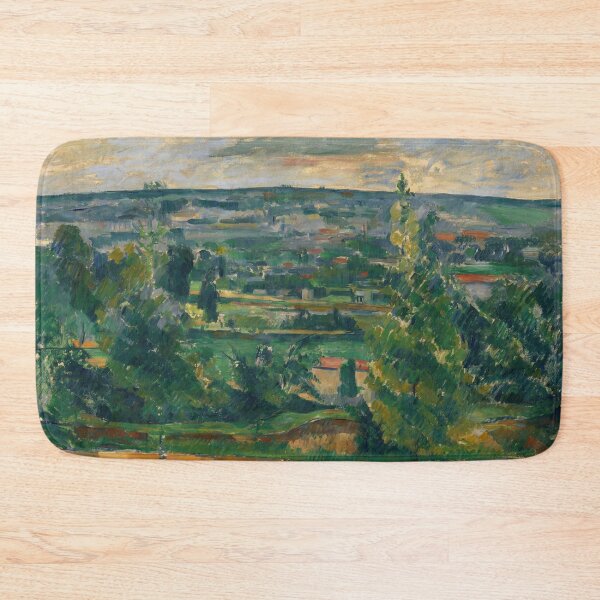 Item preview, Landscape From Jas De Bouffan by Paul Cézanne: Post Impressionist Landscape Print designed and sold by artofuniverse.
