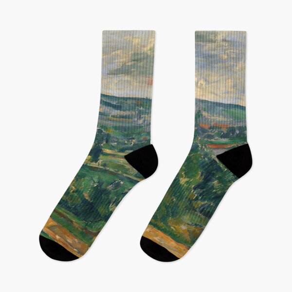 Item preview, Landscape From Jas De Bouffan by Paul Cézanne: Post Impressionist Landscape Print designed and sold by artofuniverse.