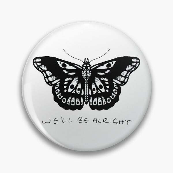 Item preview, Harry's Butterfly Tattoo We'll Be Alright designed and sold by gfsaint.