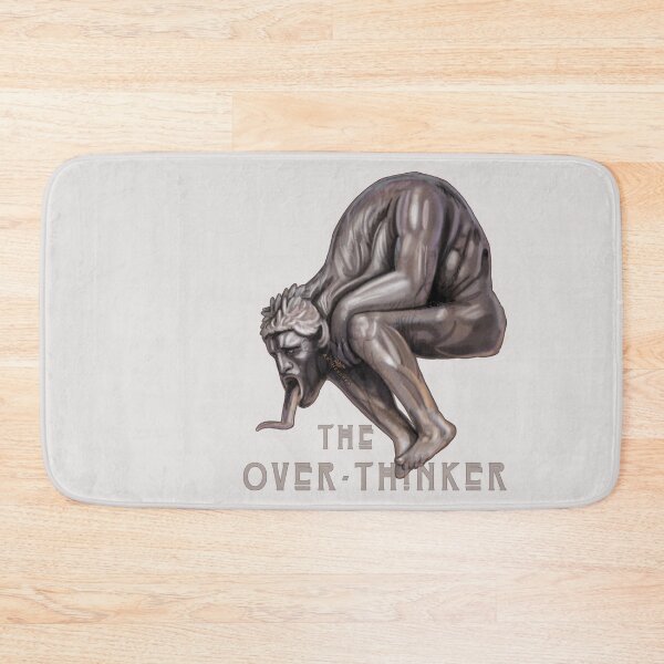 Item preview, The OverThinker! Handpainted painting designed and sold by AK-Hevonen.