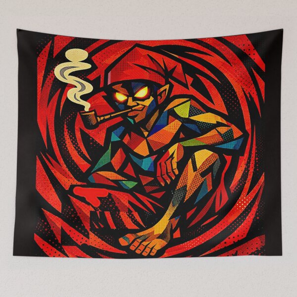 Item preview, Saci Pererê  The Trickster Reimagined – Brazilian Mythology #2 designed and sold by Helios Be. Lavsh.