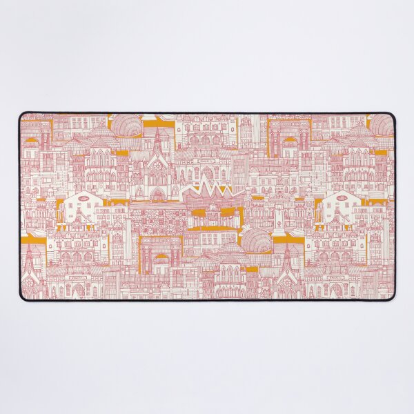 Item preview, Glasgow toile watermelon marigold designed and sold by scrummy.