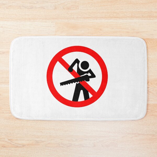 Item preview, signage of person breaking in designed and sold by Indeciphered.