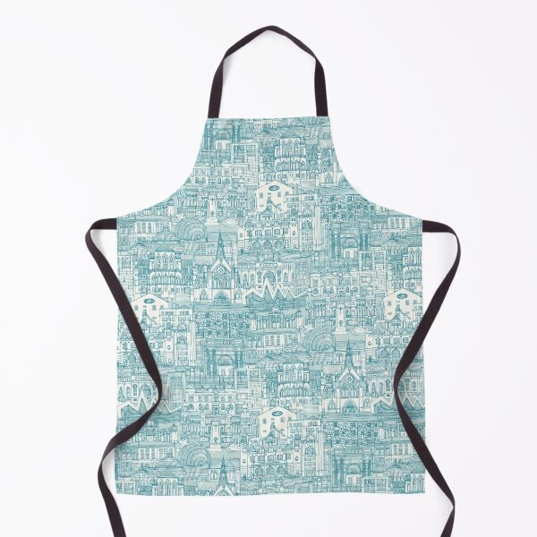 Item preview, Glasgow toile lagoon sea glass designed and sold by scrummy.