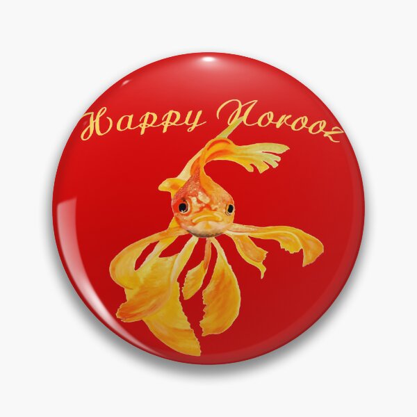 Item preview, Happy Norooz Persian New Year Goldfish Isolated designed and sold by taiche.