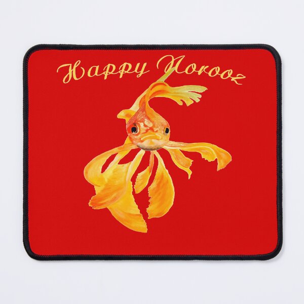 Item preview, Happy Norooz Persian New Year Goldfish Isolated designed and sold by taiche.