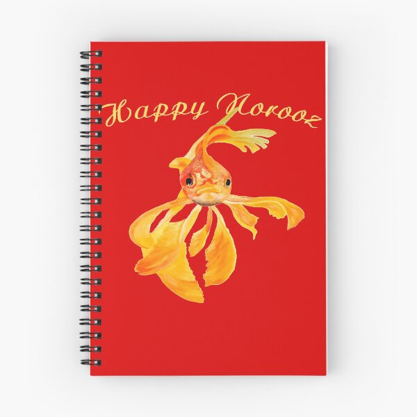 Item preview, Happy Norooz Persian New Year Goldfish Isolated designed and sold by taiche.