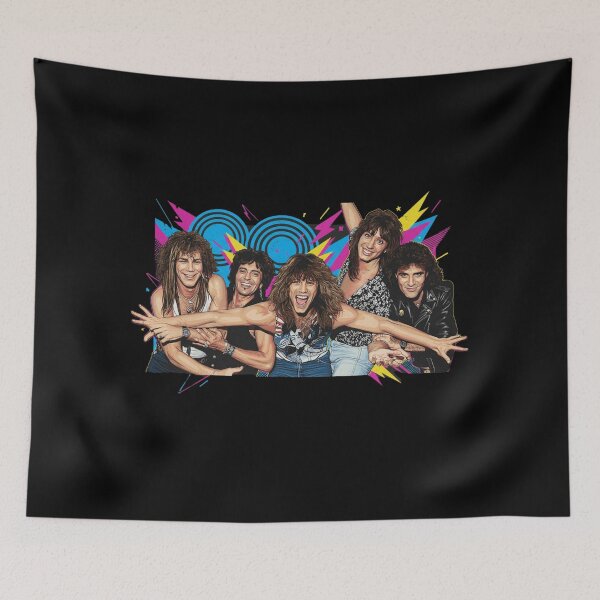 Item preview, Bon Jovi Retro 80s designed and sold by buftty.