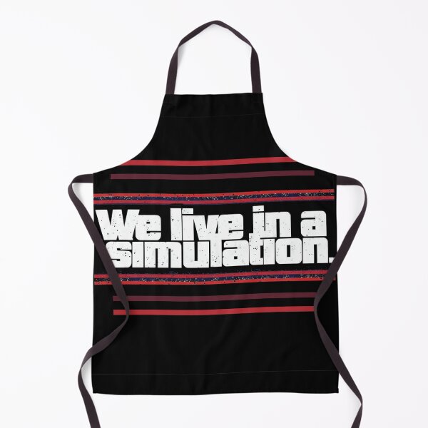 Item preview, We Live in a Simulation designed and sold by Stefrait-7.